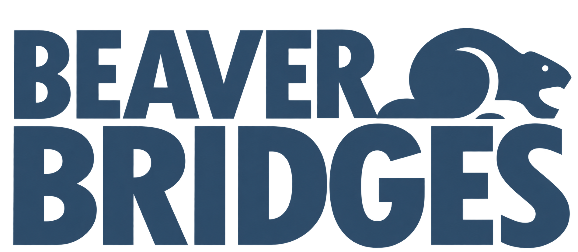 Beaver Bridges_Navy_Logo
