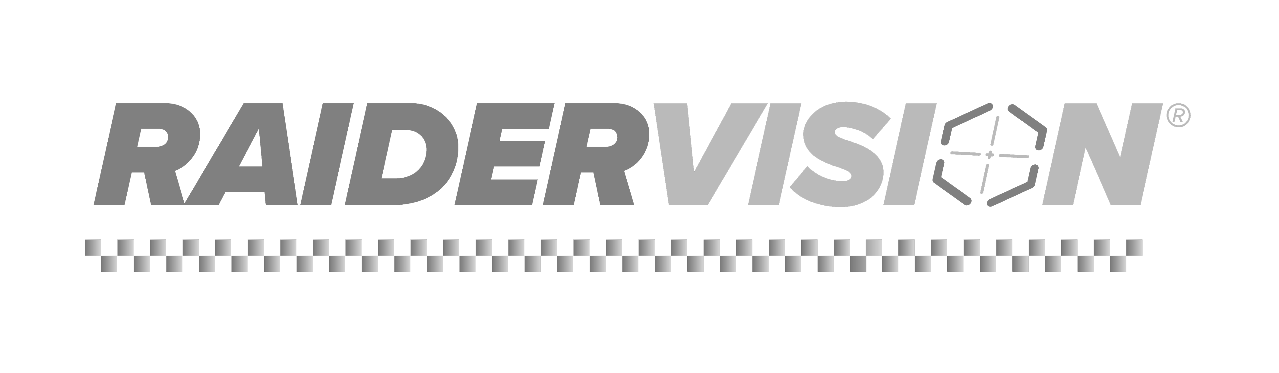 RaiderVision Logo Transparent grey