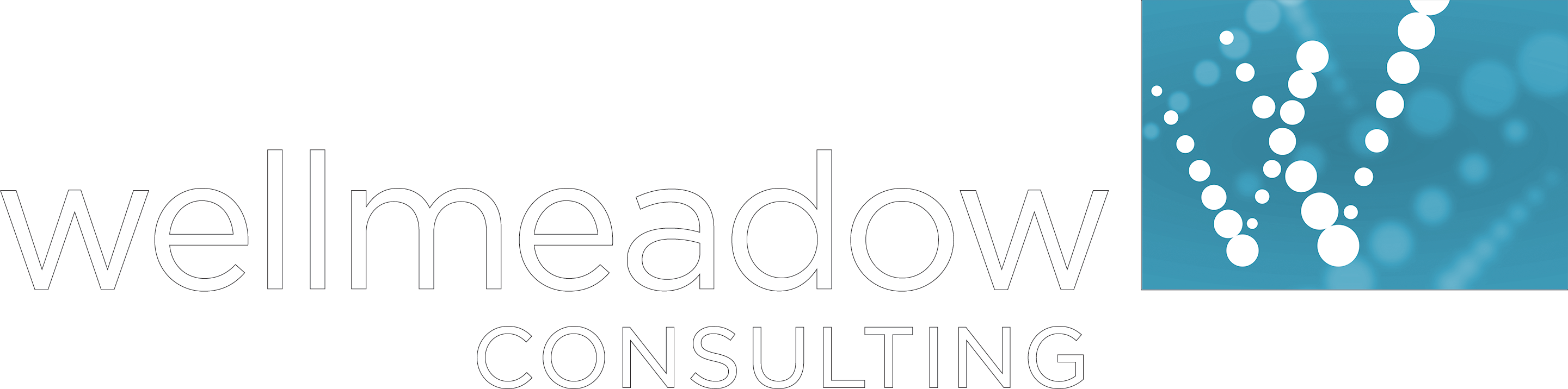 Wellmeadow full white text transparent